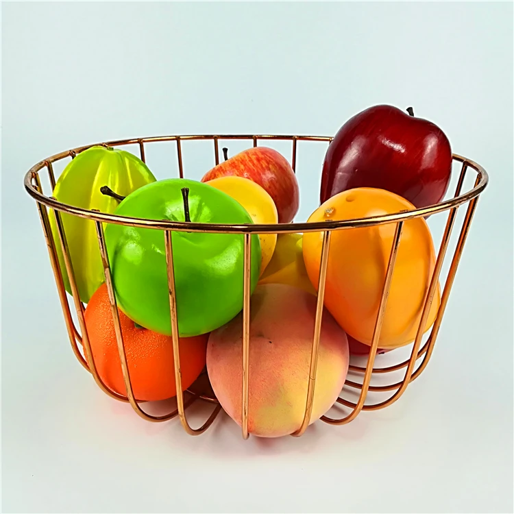 New Design Good Quality Gold Fruit Bowl Luxury Custom Fruit Basket Antique Vintage Brass Fruit Bowl