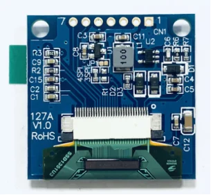 Topwin 1.27' 1.27inch 1.27 inch 128x96 full color oled display module ssd1351 driving IC with PCB board 2~4 mounting holes