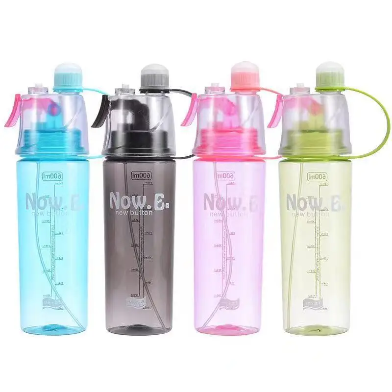 Spray Plastic Water Bottles Portable Moisturizing bottles travel mug