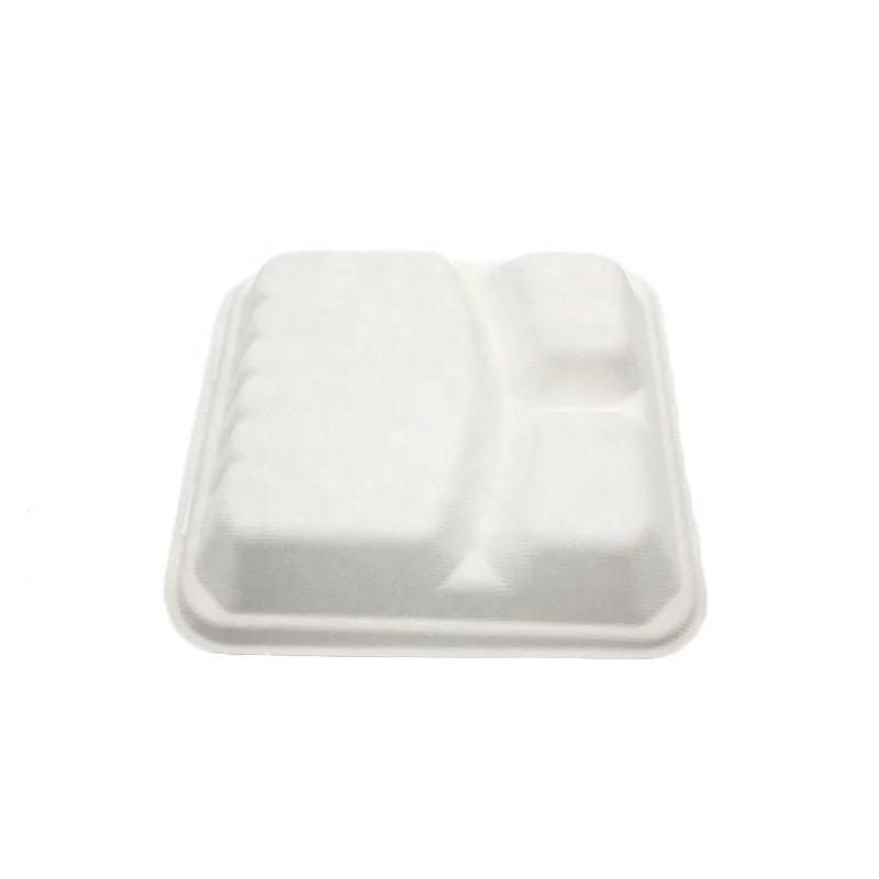 
breakfast small size 5 inch 2020 cake Box Bagasse Sugarcane Burger Box 