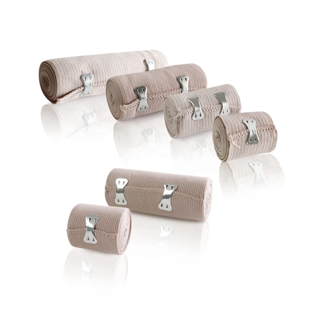 Medical High Elastic Bandage Custom Logo Easy Tear Bandage Tubular Finger