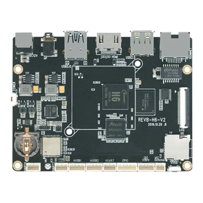 Allwinner H6 Chip Android System Motherboard Manufacturing Customized PCBA