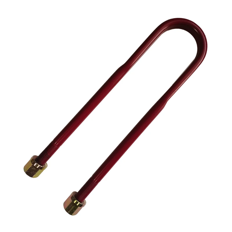 U-болт с листовой пружиной M24X103X510mm ACTROSS ATEGO, шестиколесный грузовик, пружинный u-болт, высокопрочный болт для mercedes-benz