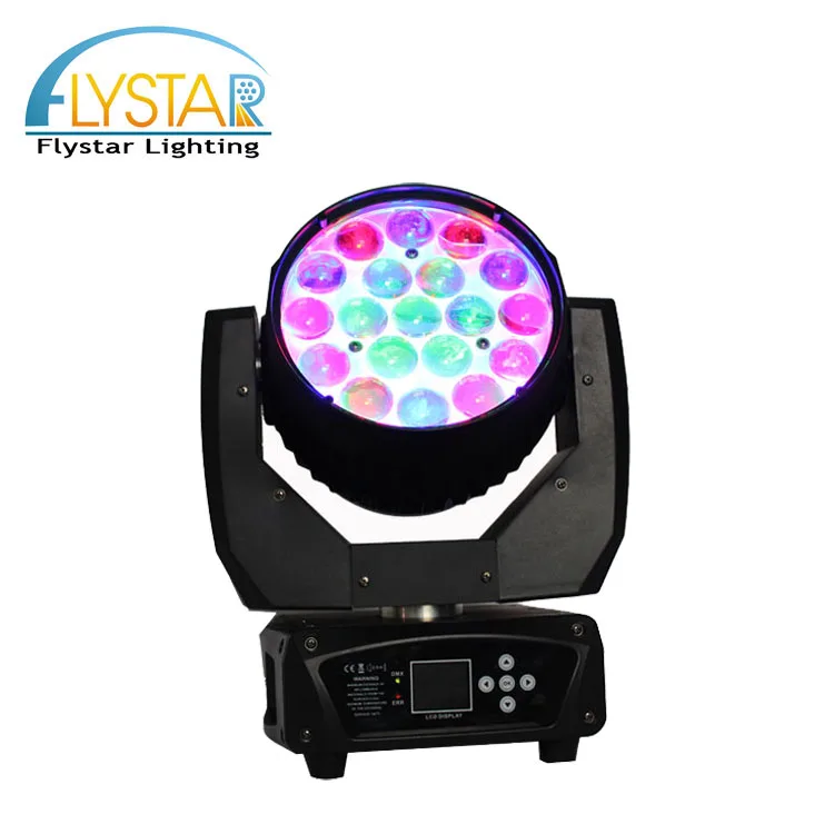 Pro light Mac Aura 19 шт. 15 Вт RGBW LED Wash Beam Zoom движущаяся