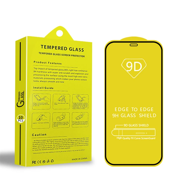 9H 3D 5D 6D 9D полное изогнутое покрытие оптовая продажа защита экрана телефона из закаленного стекла для iPhone 13 12 11 Pro max xs xr x 8