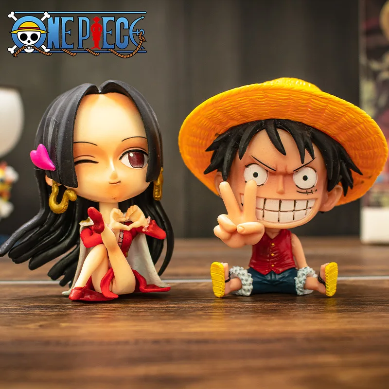 16 Style Anime Luffy Zoro Ace Character Model Decoration Collection Toy Action Figure