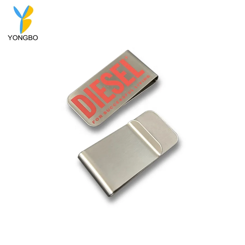 Custom Money Clip Personalized Engraving Logo Money Clip Bank Card Wallet Decoration Men Accessories