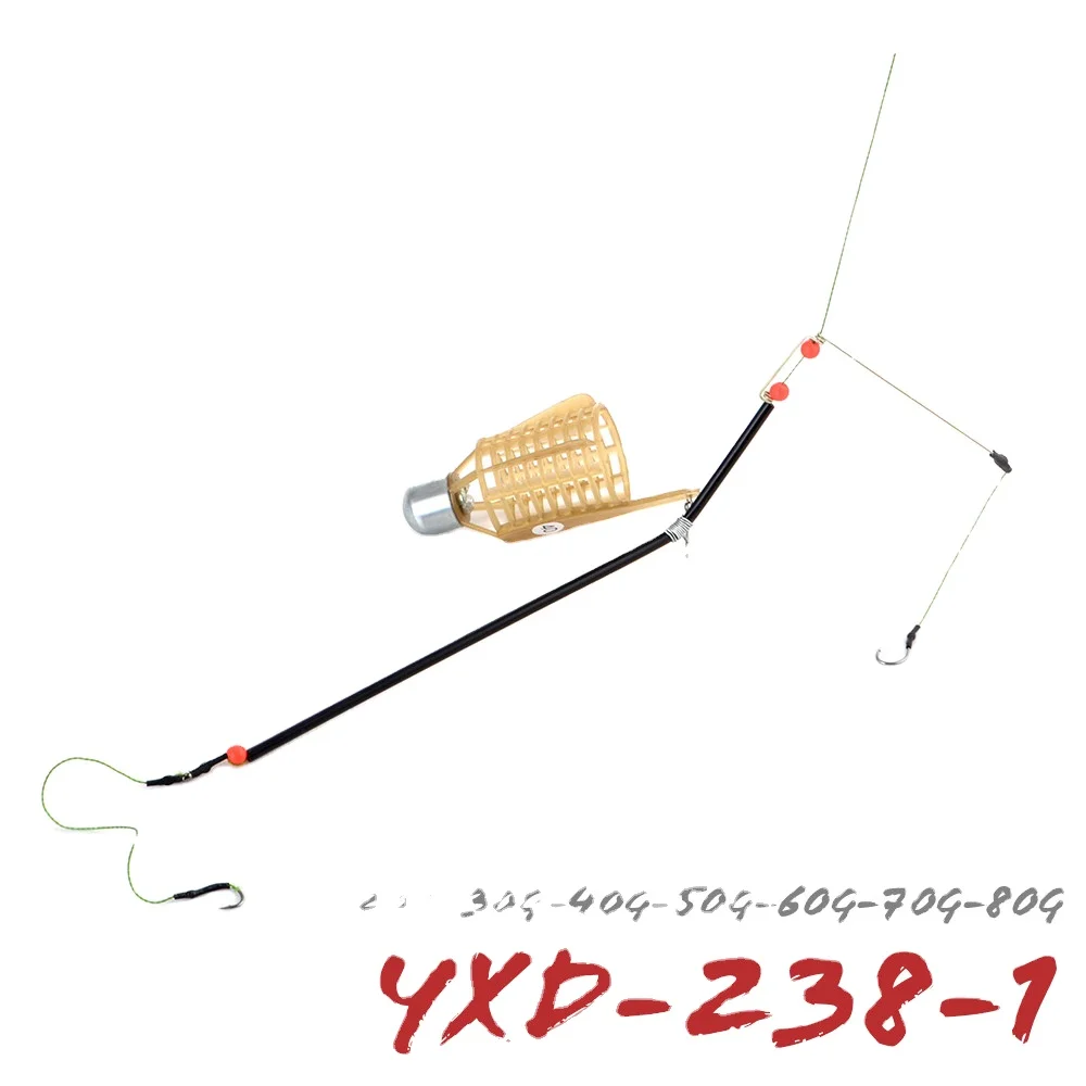 Fishing Feeder with Hook Carp Fishing Tackle Freshwater Saltwater 20g-80g Fishing Tool Pike Bass Bait