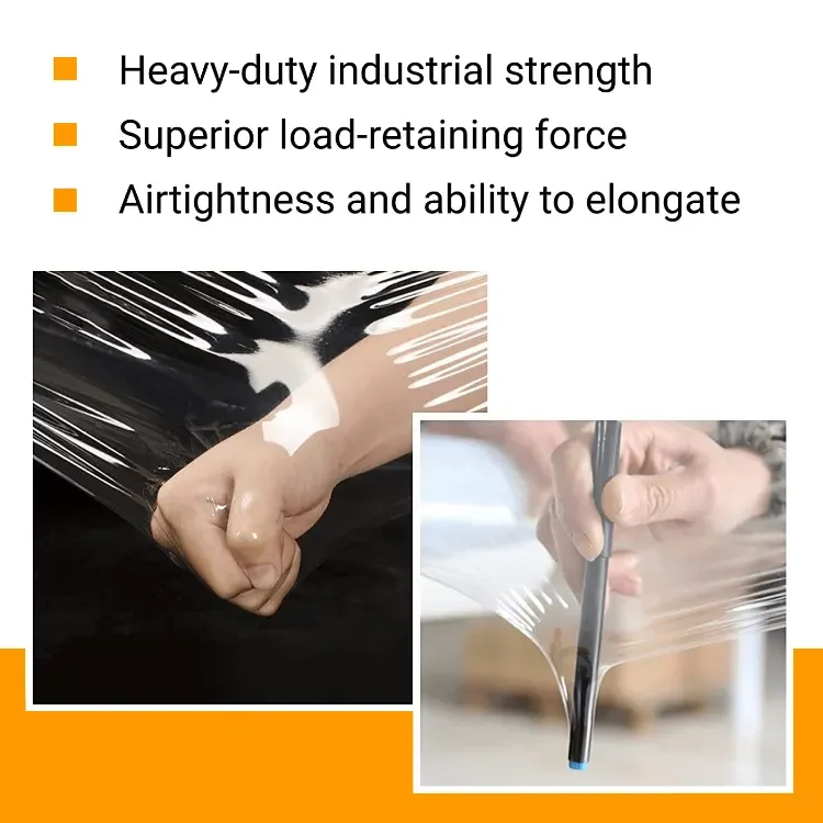 Заводская цена литой Lldpe термоусадочная пленка прозрачный поддон стрейч