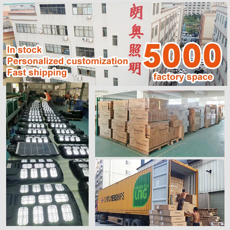 LANGAO Manufacturers Do Activity Selling 300 400 500 Watt ABS For Road Lighting All In One Solar Street Light