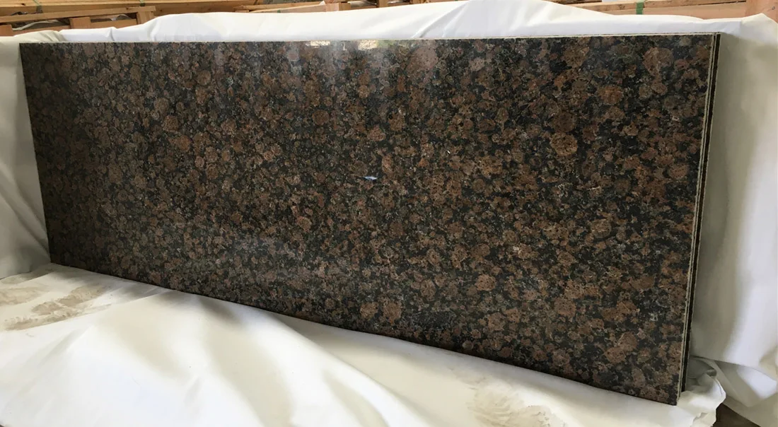 Wholesale Baltic Brown Granite Natural Stone in Kitchen Counter Outdoor Wall Cladding Floor Driveway Paving Tile