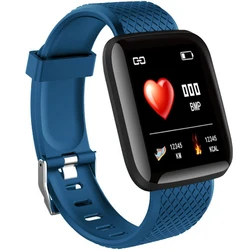 2022 New 116 Plus Smart Watch Wristband Strap Blood Pressure Heart Rate Monitor Sport Wrist Fitness Smart Watch Band