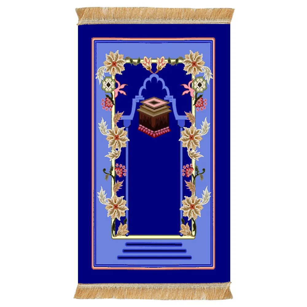 Muslim Islamic Prayer Mat Floor Carpet Customized Size Soft Comfortable Suitable Various Occasions Bejirog Made Prayer Mat