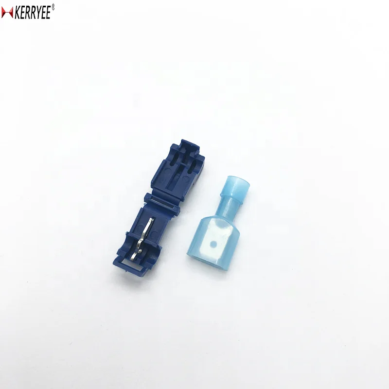 Quick splice self locking wire terminals T-Tap spade wire connectors