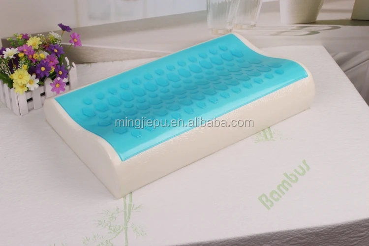 Supply all kinds of Wave Memory Gel Pillow, Factory Memory Foam Gel Pillow, Wave Silica Gel Viscose Pillow