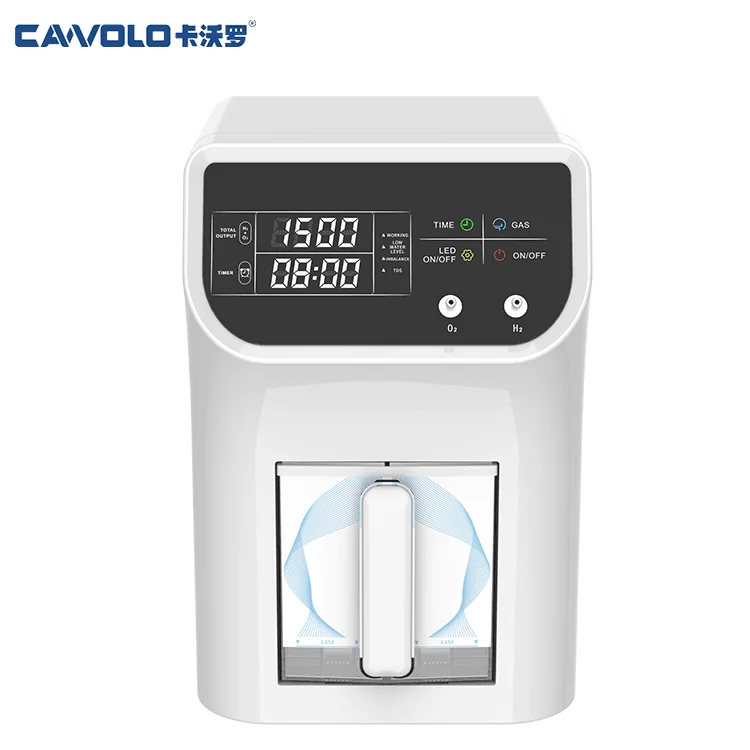 Portable PEM SPE Technology Molecular h2 Hydrogen Generator Water Inhalation