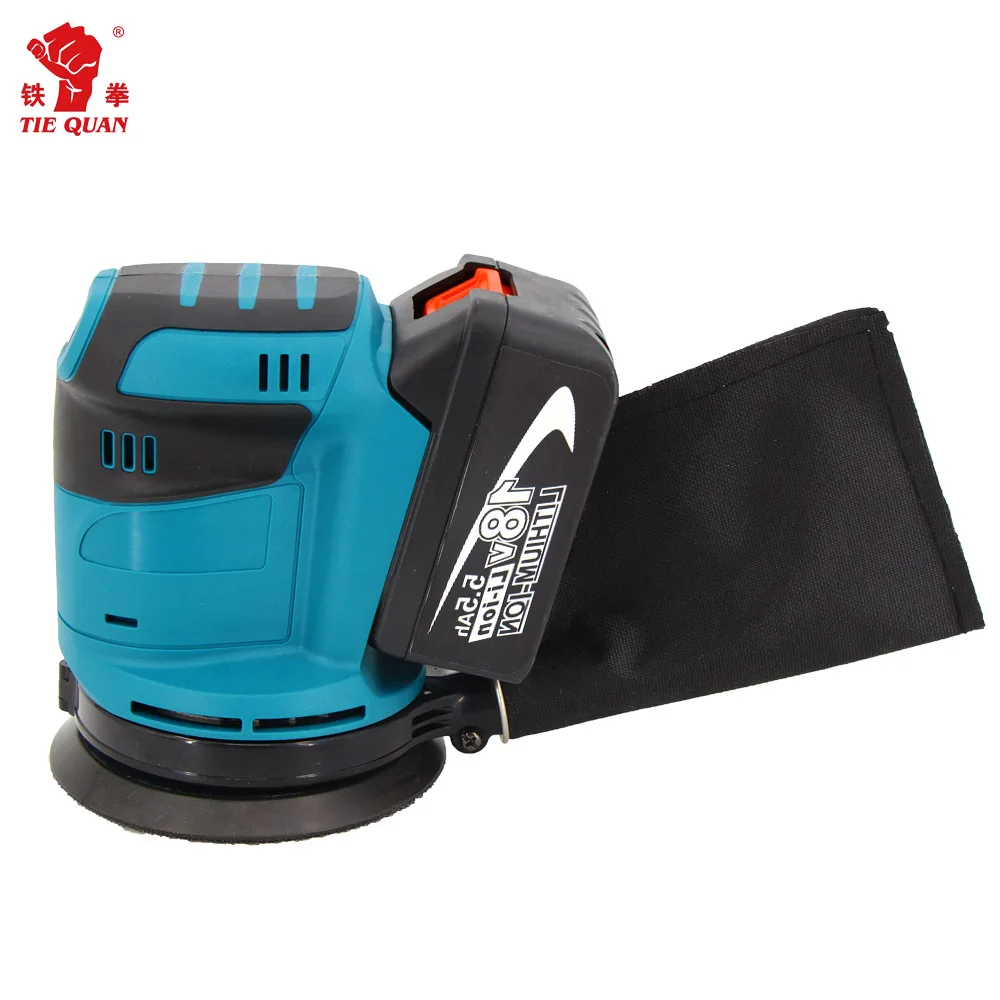 125mm polishing random orbital sander with 3 speed