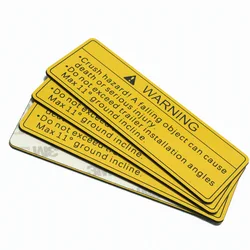 China Manufacture custom plastic double color label kits plastic engraved phenolic solar label tag