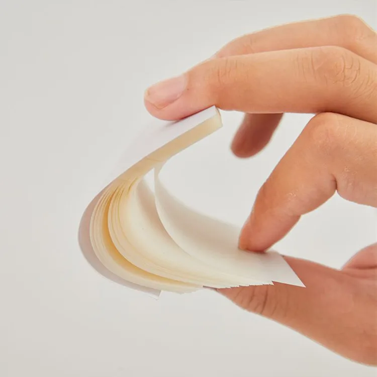 custom PET transparent waterproof sticky notes self adhesive transparent page flag customized memo pads