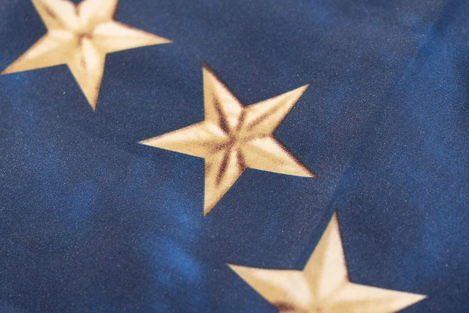 Promotion custom 3*5 ft 100% polyester strong durable advanced simulation tea stained American flag