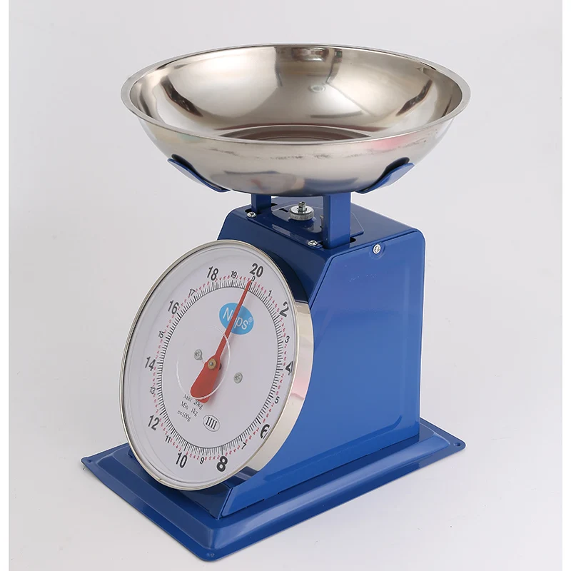 Hot selling 5kg/25g,10kg/50g,15kg/50g,20kg/100g Household Kitchen Scale Weighing Food Quality Guarantee Mechanical Scales