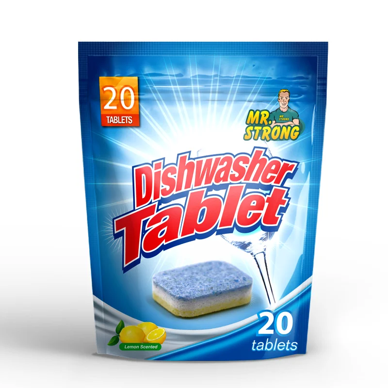 Fast Dissolving Dishwasher Soap Tablets Powerful Cleaner