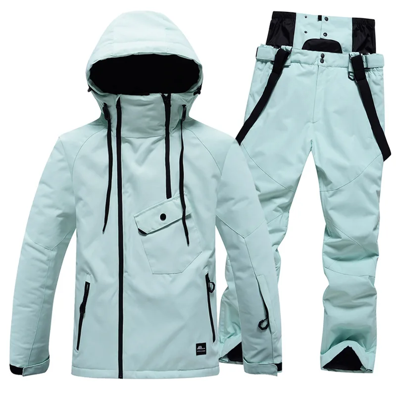 Ski Jacket And Pants Winter Windproof Waterproof Snow Jacket Winter Coat Snowboard Wear Ski Suit