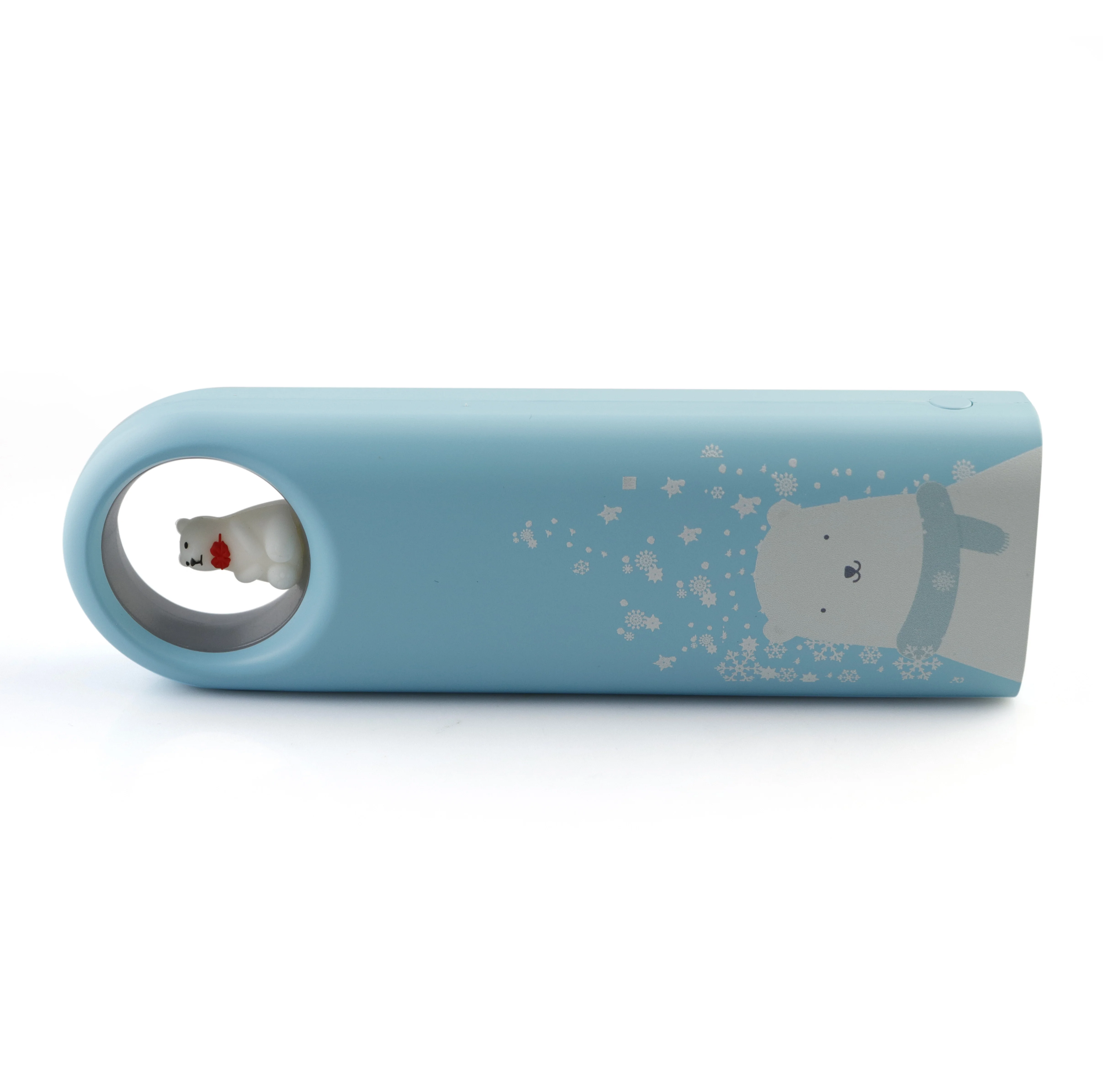 Pink Cute Led Night Light Banco De Energia Portatil Portable Mobile Power Bank Customized Logo Oem Odm Factory Supply For Phone