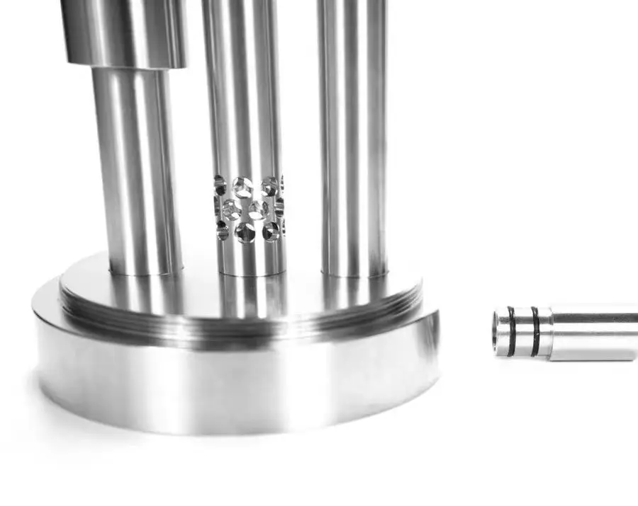 Хит продаж портативный кальян немецкий Vyro One Chicha красочный дизайн мини-силиконовый углеродистая кованая Золотая дорожная оптовая продажа