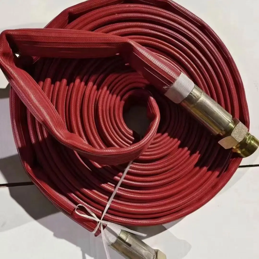 China Pipe Contennecting Compressor and Drill  Rig Made in China PVC 1.5 Inch* 20 Meter for Drilling Rig and Compressor Air Hose