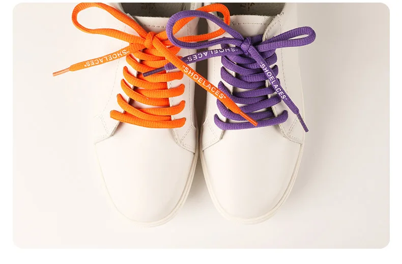 2019 Bulk Custom Logo Types  Plastic Tips Oval Printed Shoelaces for Sneakers