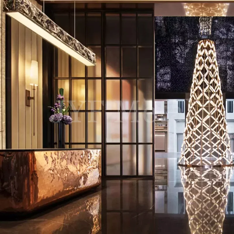 M104 Cuetomizod 304 316 Laser Cut Decoration Outdoor Privacy Art Metal Screen Panels Corten Steel Garden Screen