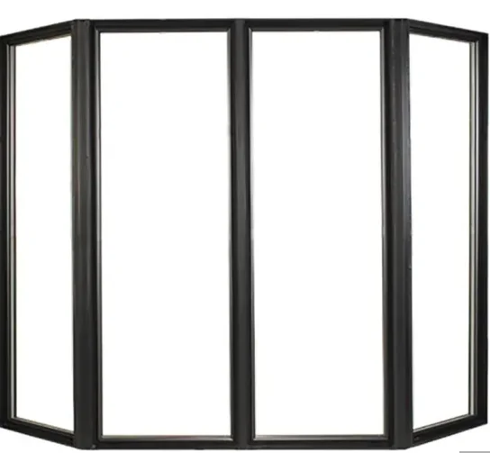 New Listed  Modern Style PVC upvc vinyl  plastic low-e glass double glazed hinged Top popular UPVC folding doors