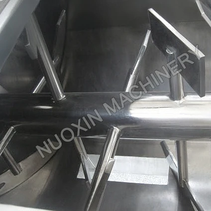 WLDH-3 industrial horizontal type ribbon blender detergent spice mixer dry powder mixing machine