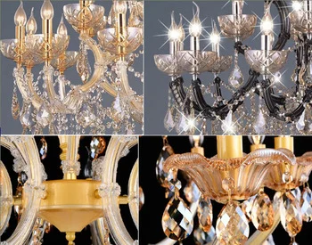 Brilliant Lighting manufactures wholesale chrome finish maria theresa chandelier candle lamp congac crystal lighting chandelier
