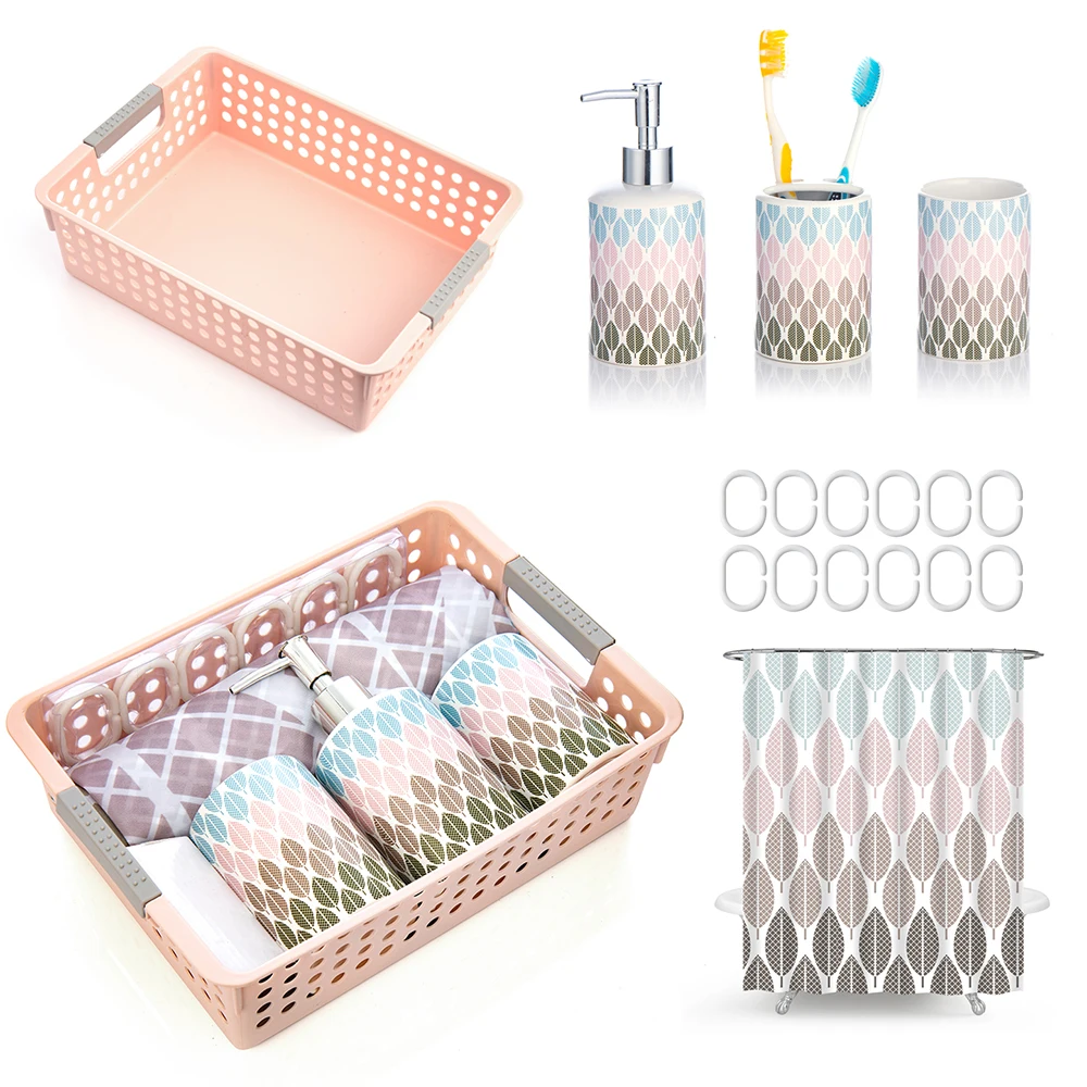 Storage Home Portable Container PP Organizer Multipurpose Plastic Storage Basket With Handle