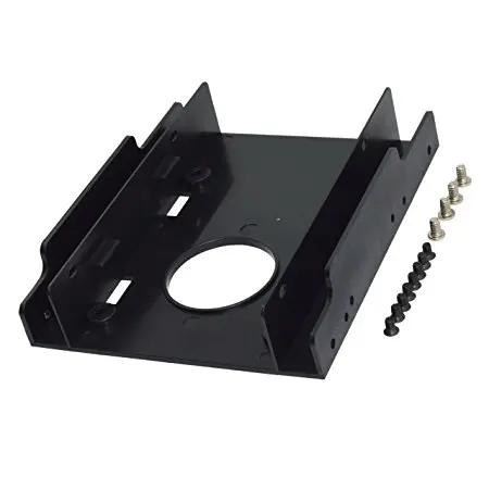 АБС-пластик HDD Кронштейн Поддержка 2 5 дюймов HDD/SSD до 3 bay адаптер