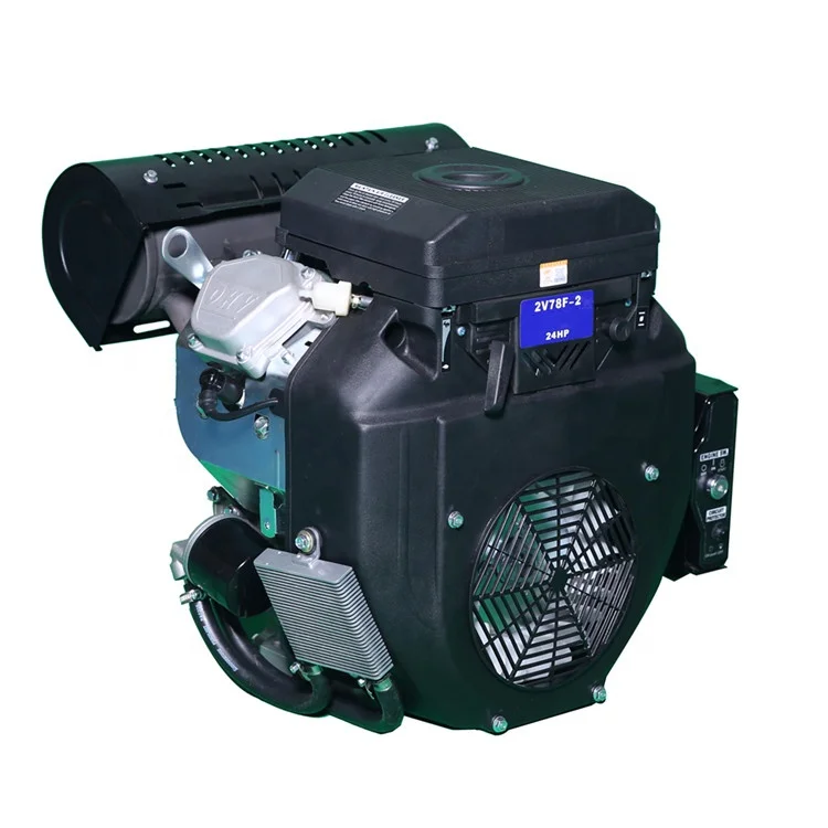 24HP V-Twin-Cylinder 2V78 Electric Start Gasoline Engine