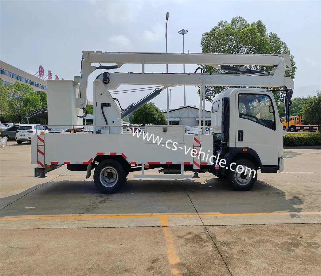 12M 14M 16M 18M Folding Arm High Altitude Operation Truck Aerial Platform Working Truck for Factory Price