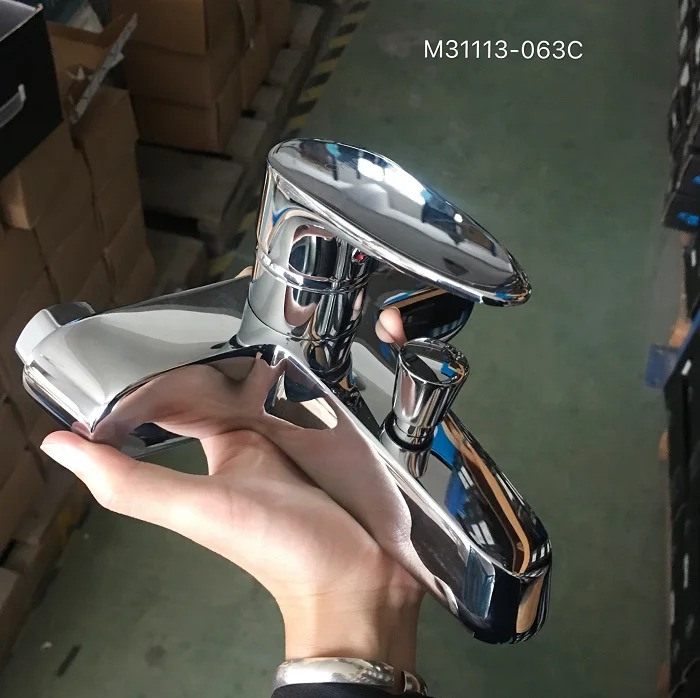 Momali hot sale Brass Bath Tap Wall Mounted Bathroom Bathtub Faucet Single Handle Shower Mixer ACS heavy economic shower faucet