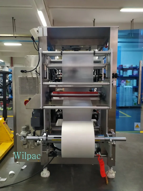 VFFS Factory Price Four Side Seal Gusset for Rice Candy Pasta Automatic Form Fill Seal Packaging Machine