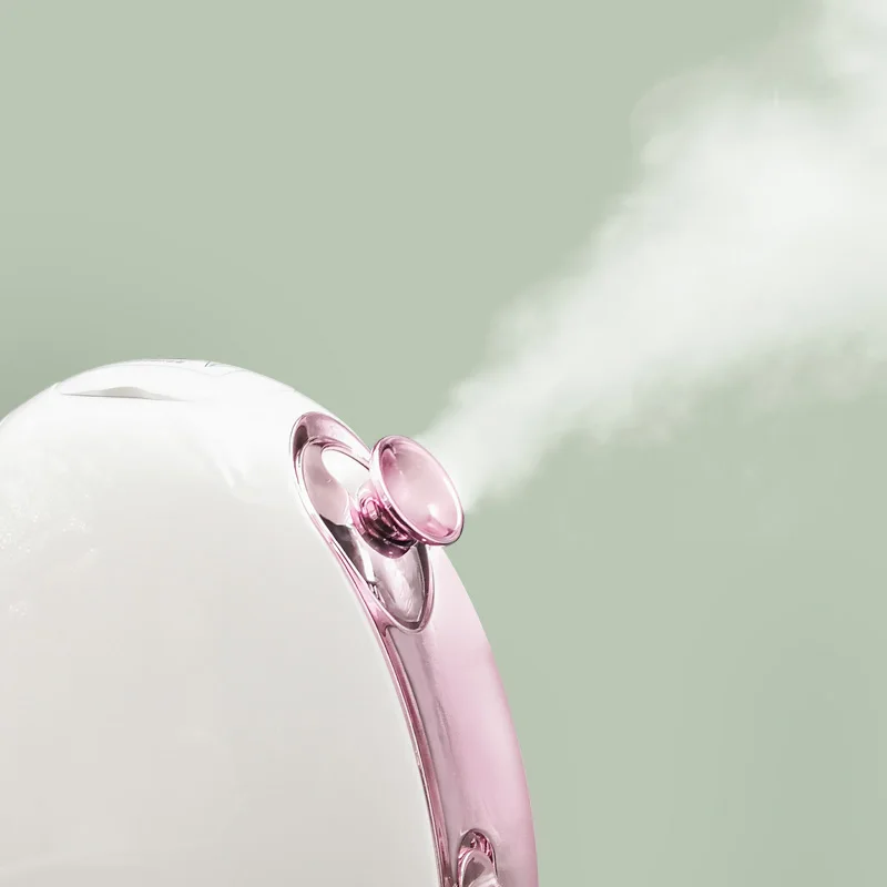 Отпариватель для лица, нано-ионный отпариватель для лица, домашний увлажнитель для лица с теплым туманом, подходит для спа-сауны для очистки пор