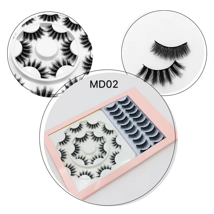 silk eyelashes whosale korean preium silk matte black eyelashes vendor false eyelashes 20 pair per tray faux mink lash extension
