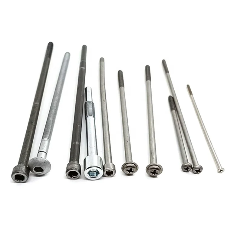 Grade 12.9 High Strength Hex Head Half Threaded Bolt Long Screw M6*180