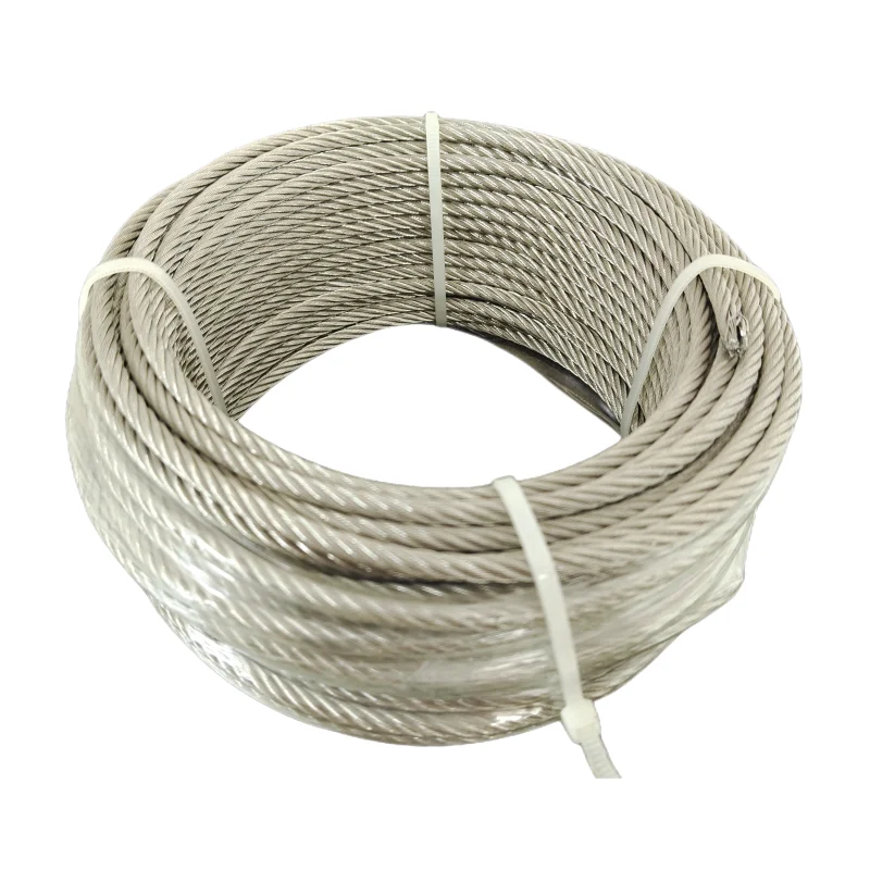 Haiboer заводская цена AISI304 Проволочный Трос из нержавеющей стали стальной трос 6x19 + FC 6x19 + PP 6x19S + IWRC