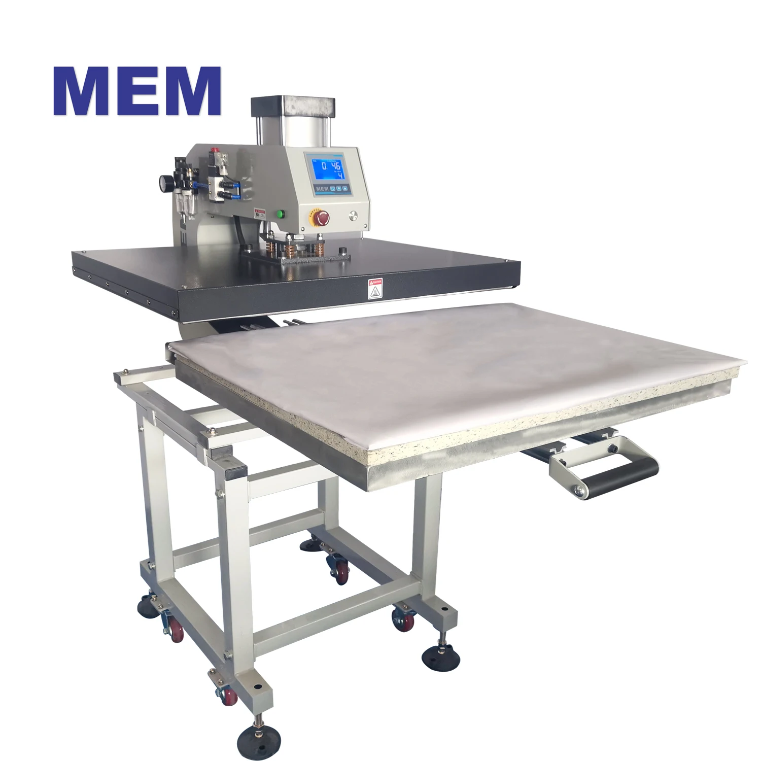 TQ1-6080 Large 60 X 80 cm t Shirt Heat Press Printing Machine Pneumatic With teflon Sheet