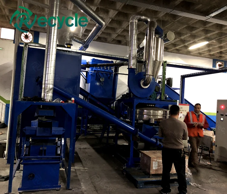 Waste Pcb Recovery Machinery E Waste Recycling Unit