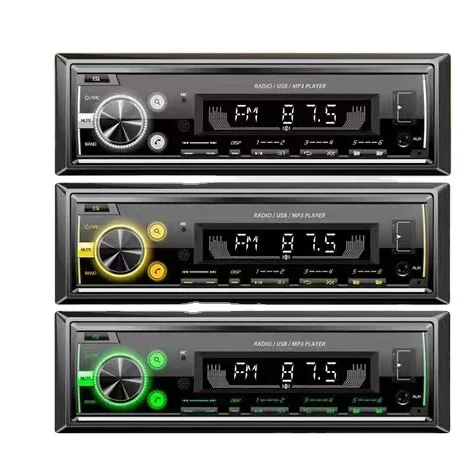 new designed VA display car radio  cheap price car mp3 player  high power 7388 car audio