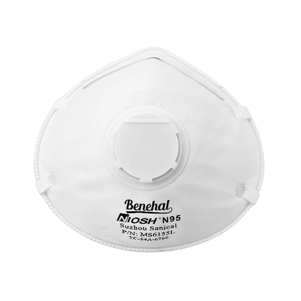 NIOSH Approved N95 Masks N95  particulate  respirator with valve MS6155