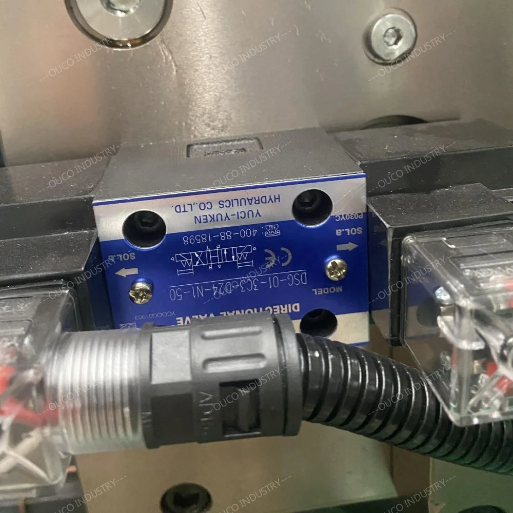 OUCO 130T Save Electricity And Materials Hydraulic Servo Living Room Plastic Flower Pots Plastic Injection Molding Machine